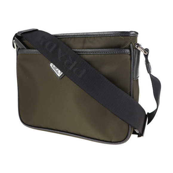 Prada Nylon Bag Green Shoulder - Picture 1 of 9